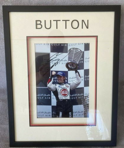 Signed jenson button - signed,
