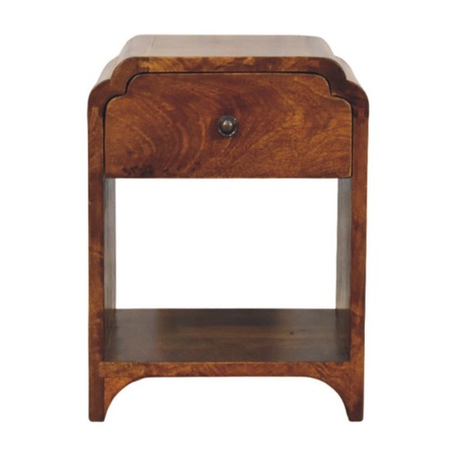 Wood bedside table drawer - bedside,