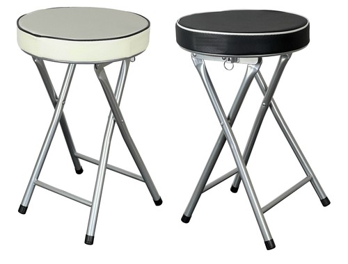 Folding round stool thick soft - stool,