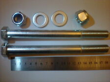 M16 x 180mm Bolts Extra Long HIGH TENSILE 8.8 +Nuts/Washers Towbar Hitch Spacer