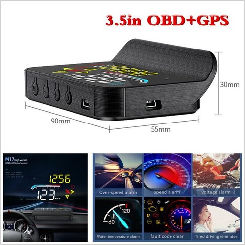 5in obd2 gps hud - 3.5in,