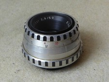Ludwig Meritar 50mm F2.9 Lens for EXA / Exakta Mount Cameras 