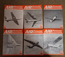 Air Pictorial & Air Reserve Gazette magazines  complete year 1952 12 issues