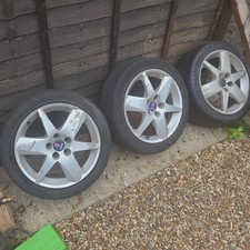 Saab 9-3 17”  3x Alloy Wheel  12786708 / 225 45 R17 / 7J x 17 H2 ET41 04-10