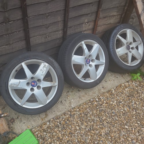 Saab 3x alloy wheel - saab,
