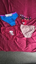 Sexy Knickers Bundle with Lace, Bikinis, Size M