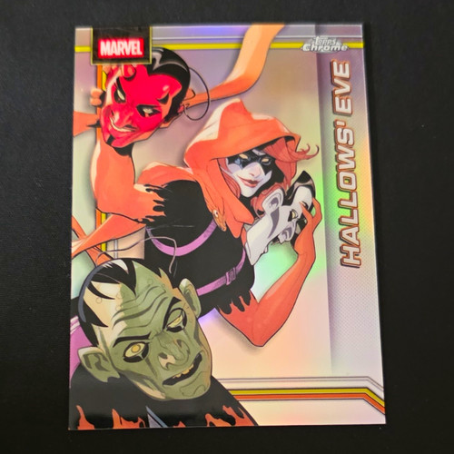 Topps chrome marvel - chrome,