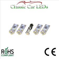 5X WARM WHITE GLB501 504 T10