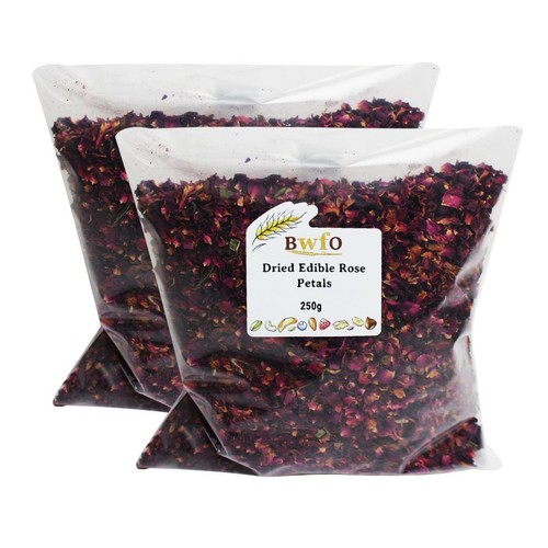 Dried edible rose petals 500g - dried,