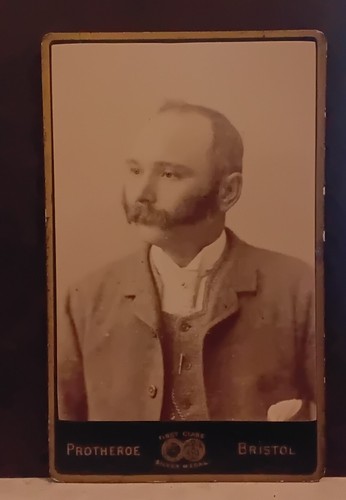 Old male man victorian carte - male,