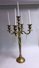 Vintage Gold Candelabra 60cm - Wedding Event *FOR HIRE ONLY*