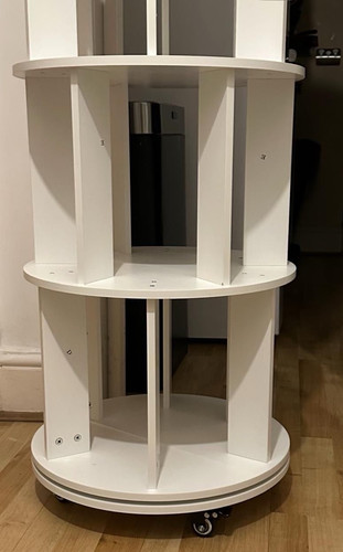 White round rotating - round,