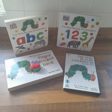 Hungry Caterpillar ABC, 123, Puppet Hard Back Book & DVD