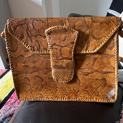 Vintage genuine snakeskin - vintage,