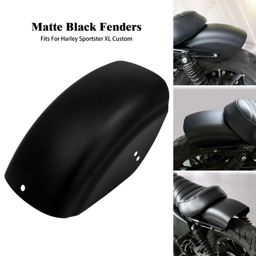 Matte black rear - black, fender