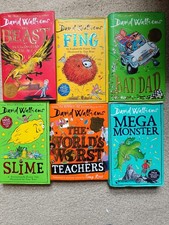 David Walliams Book Bundle X6