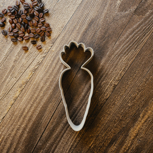 Easter carrot cookie - cookie, cutter