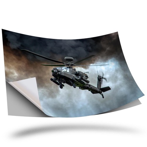 Vinyl sticker apache - 1x,