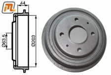 Ford Sierra MK1 brake drum