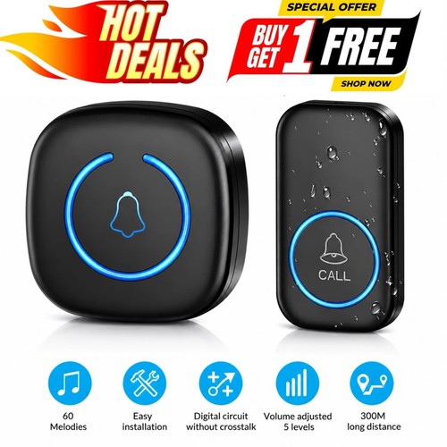 Waterproof wireless door - waterproof,
