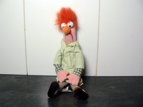 Beaker plush doll muppet - plush,