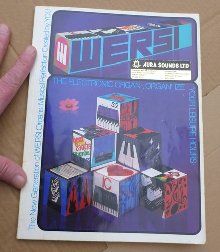Wersi electric keyboard organ - electric,