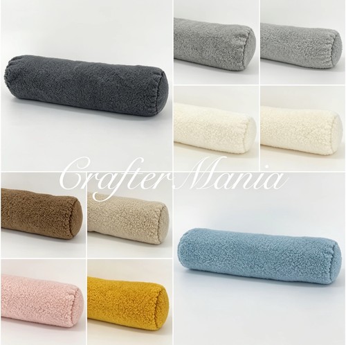 Soft teddy fleece bolster - soft,
