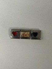 Elvis Charm + 2 Heart Italian