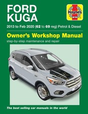 Ford Kuga 2013-Feb 2020 (62 to 69) Haynes Repair Manual