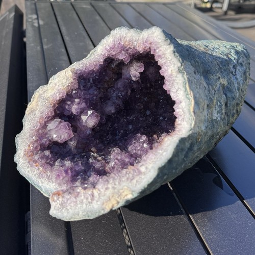 Large natural purple amethyst - large,