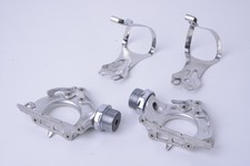 Shimano Dura-Ace AX Dyna-Drive Pedals PD-7300 with Large Toe Clips (BR7)