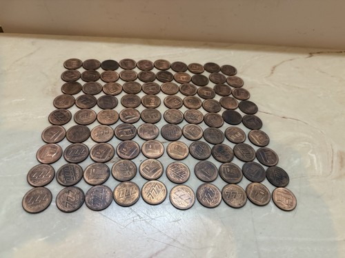 Vintage slot machine copper - vintage,