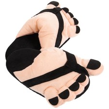 Pair Of Plush Cosplay Slippers