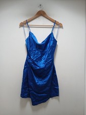 Zara Royal Blue Satin Strappy