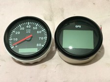 GPS Speedometer Digital Display Plus Digital Rev Counter Analogue Display