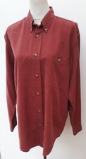 Orvis Mens Size M Russet Red