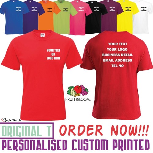 Personalised printed fruit - printed, of