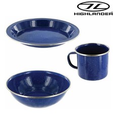 Highlander Deluxe Enamel Bowl
