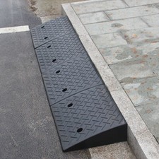 Heavy Duty Vehicle Ramp - Rubber Wheelchair Access Pad for Commercial Use