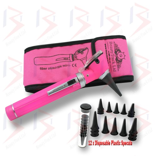 Mini otoscope fiber - fiber, optic