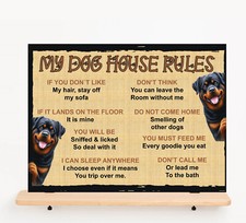 Funny Rottweiler Dog metal