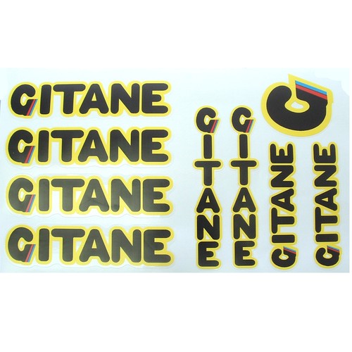 Gitane set decals - gitane, vintage