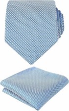 Mens Tie Hankiechief Set Hanky