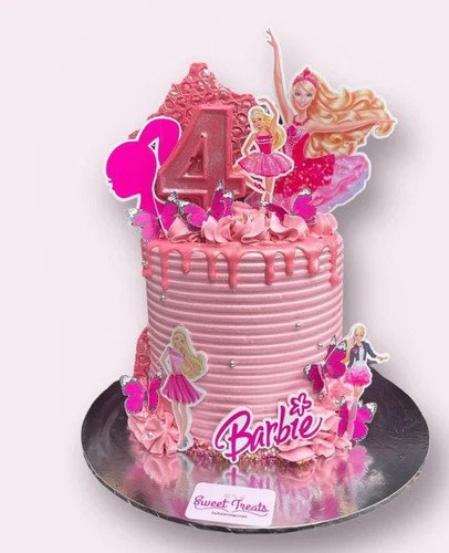 Barbie cake topper - barbie, |