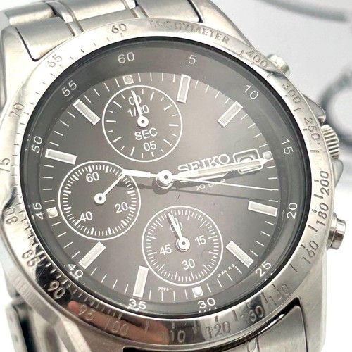 Seiko chronograph quartz watch - seiko,