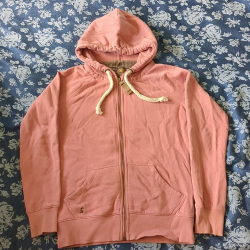 Pink joules full zip hoodie - joules,
