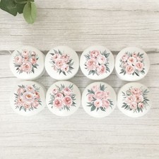 Blush Pink Floral  Drawer