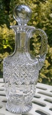 FRENCH SAINT LOUIS TRIANON ? CRYSTAL GLASS DECANTER 