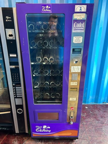 Glass front refrigerated - front,