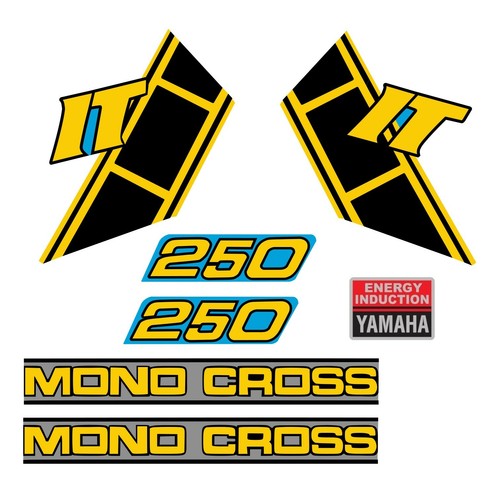 Yamaha 250 1983 - 1983, graphic